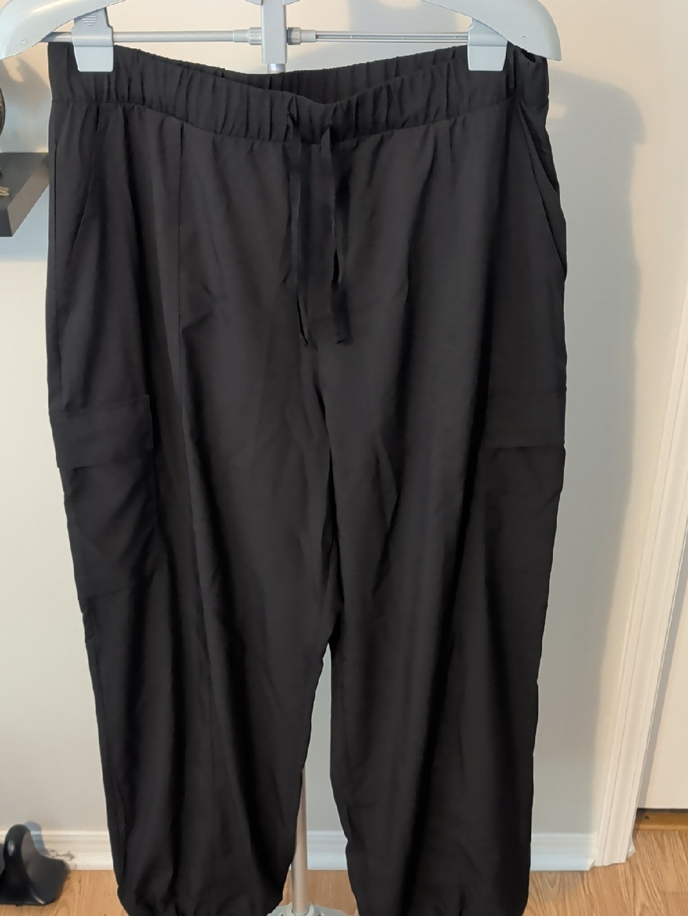 Women's Black Drawstring Pants